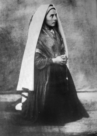 Santa Bernadette Soubirous, 1861 o 1862 de P. Bernadou